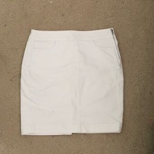 White loft skirt!
